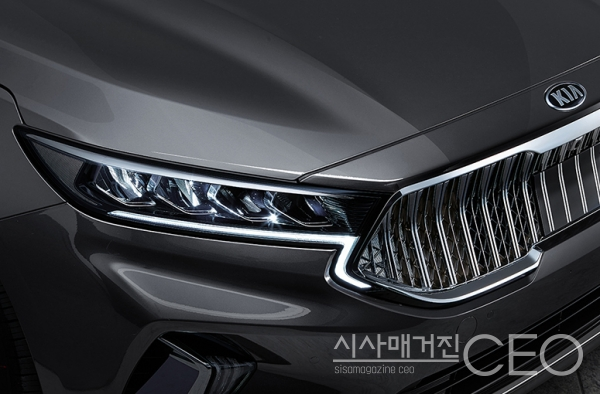K7 Premier의 Full LED 헤드램프 사진=기아자동차