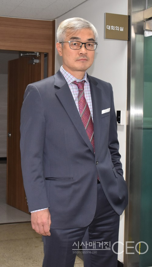 영남대 자율형 자동차 부품소재 청색기술 선도연구센터 주상우 센터장 (사진=정하연기자)