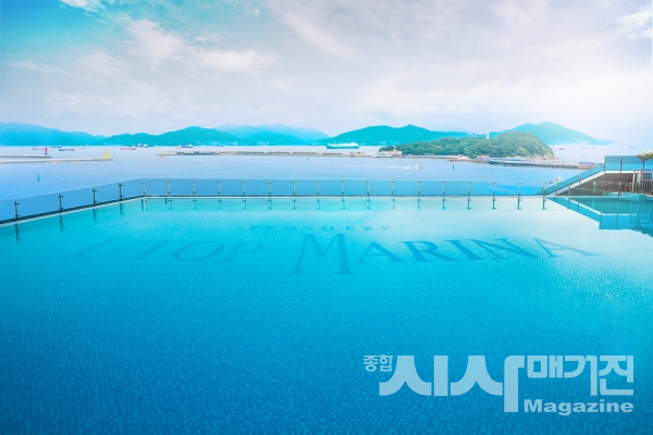 여수 유탑마리나호텔 & 리조트 ‘오션 인피니티풀’ (사진 제공 : 유탑호텔)