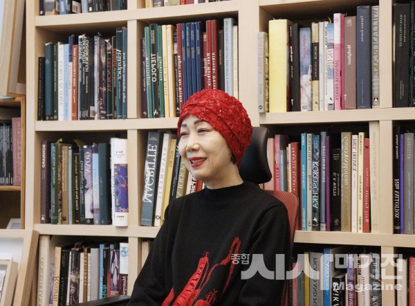 한국시각예술저작권연합회 초대 회장, 사비나미술관 이명옥 관장(사진=데일리뉴스 DB)