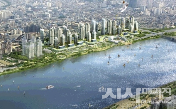 서울 성동구 성수동 한강 공공성 재편사업 개발예시(자료=서울시)