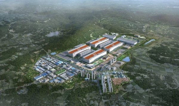 용인반도체클러스터 조감도. SK하이닉스 제공