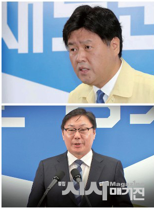 구속된 김용 민주연구원 부원장과 이화영 전 경기도 평화부지사