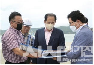 조도 현장 방문