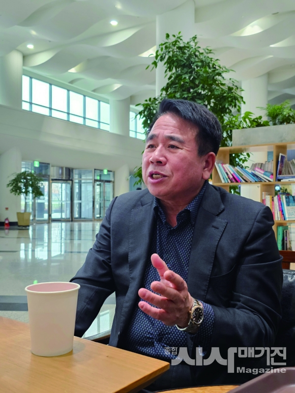 ▲아리랑 축제재단 '정철승'회장 인터뷰(출처=데일리뉴스)