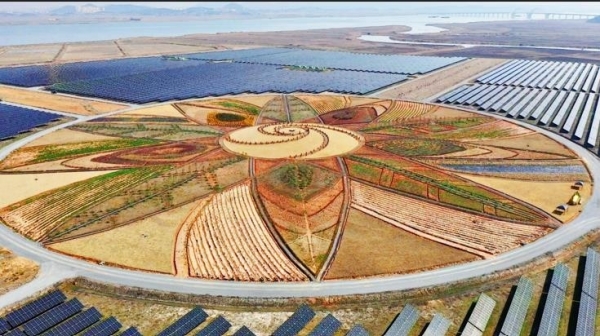 솔라시도 기업도시내 재생에너지 산단. 2024.4.21. 해남군 제공.